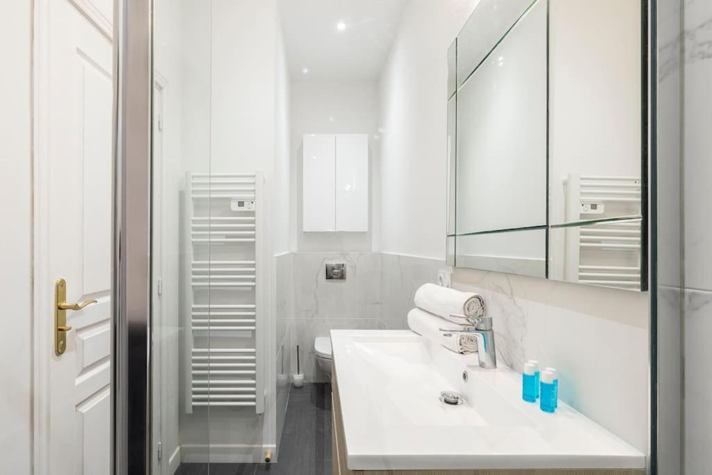 Apartamento Promenade, 2Pieces Chic Et Clim Avec Terrasse Niza Exterior foto