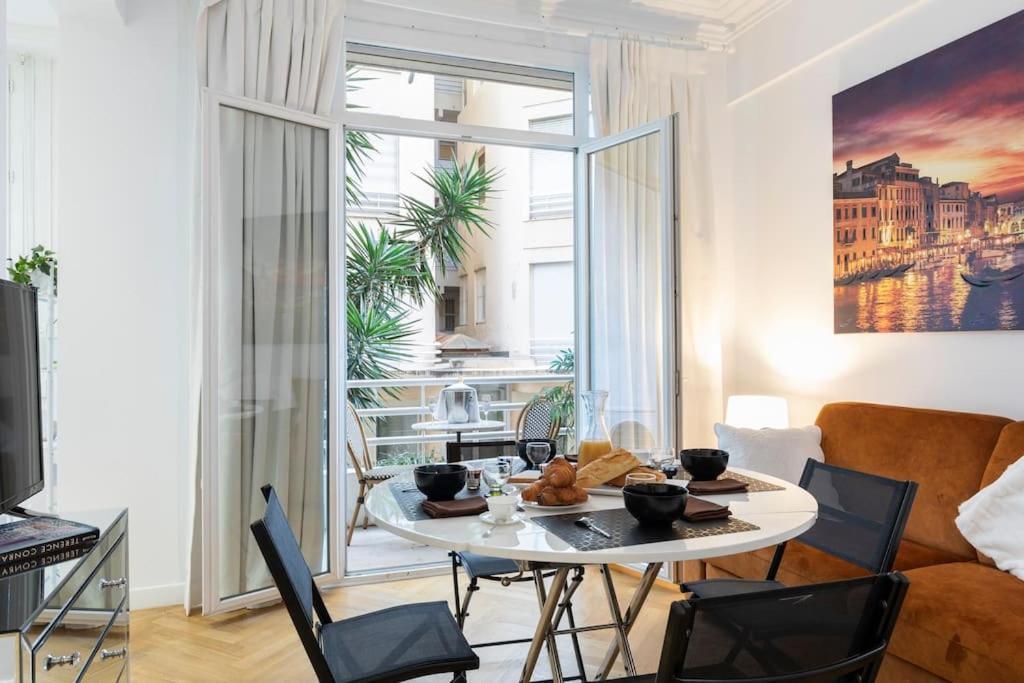 Apartamento Promenade, 2Pieces Chic Et Clim Avec Terrasse Niza Exterior foto