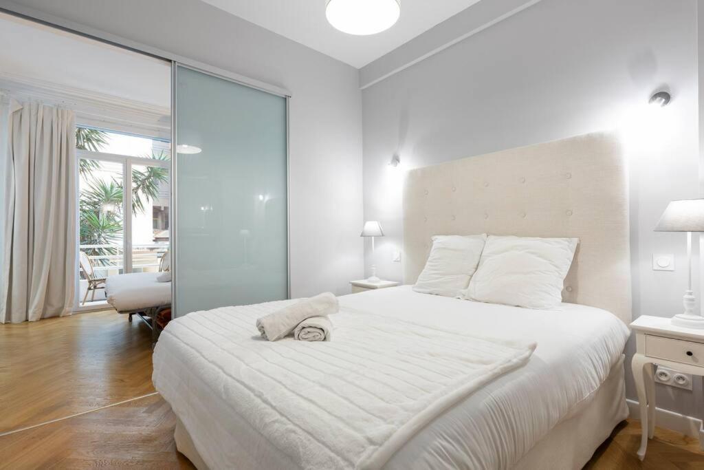 Apartamento Promenade, 2Pieces Chic Et Clim Avec Terrasse Niza Exterior foto