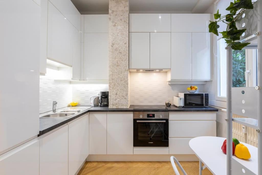 Apartamento Promenade, 2Pieces Chic Et Clim Avec Terrasse Niza Exterior foto