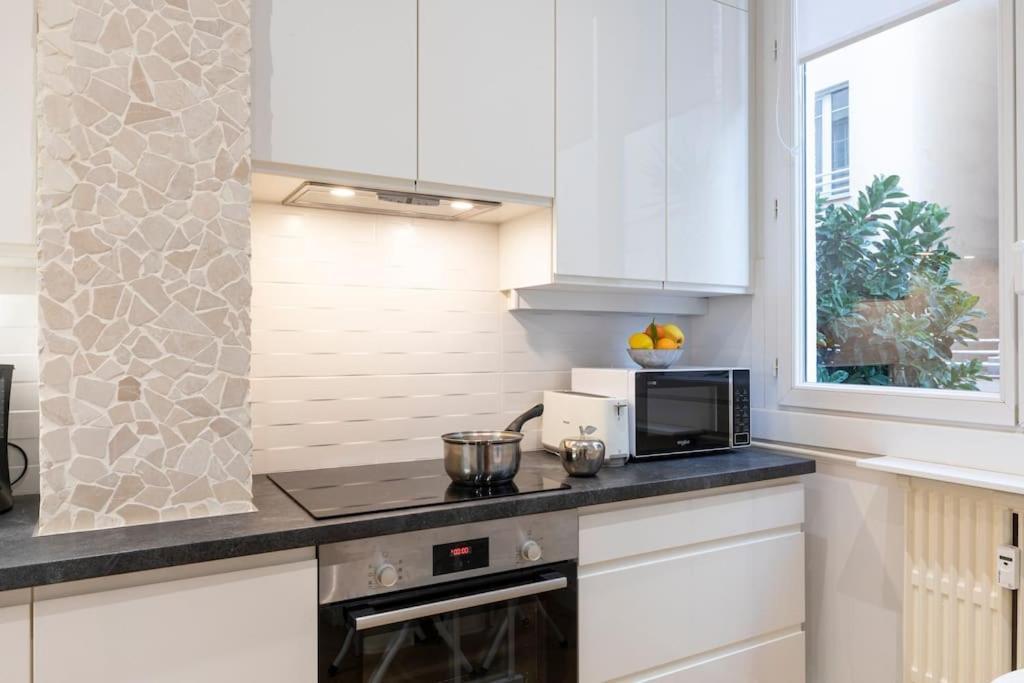 Apartamento Promenade, 2Pieces Chic Et Clim Avec Terrasse Niza Exterior foto