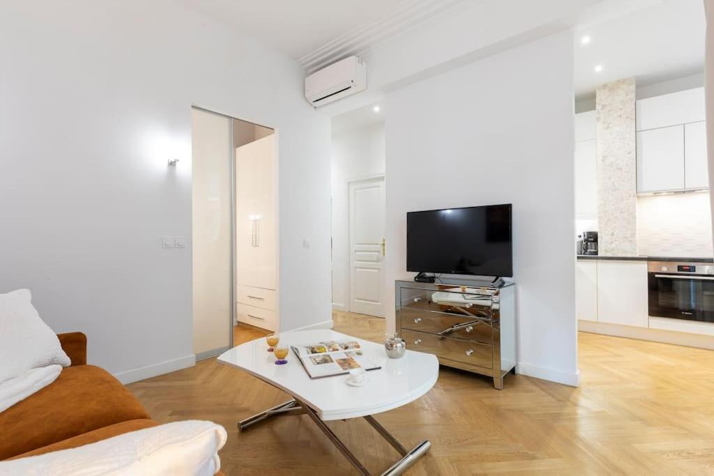 Apartamento Promenade, 2Pieces Chic Et Clim Avec Terrasse Niza Exterior foto